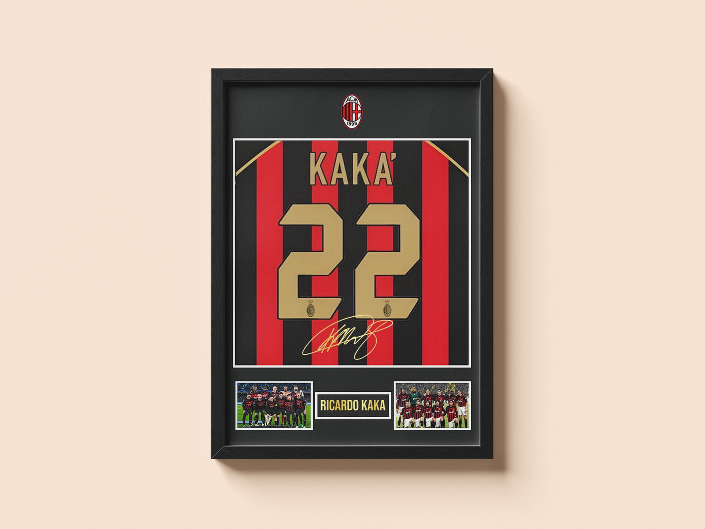 KAKA SIGNED POSTER SHIRT