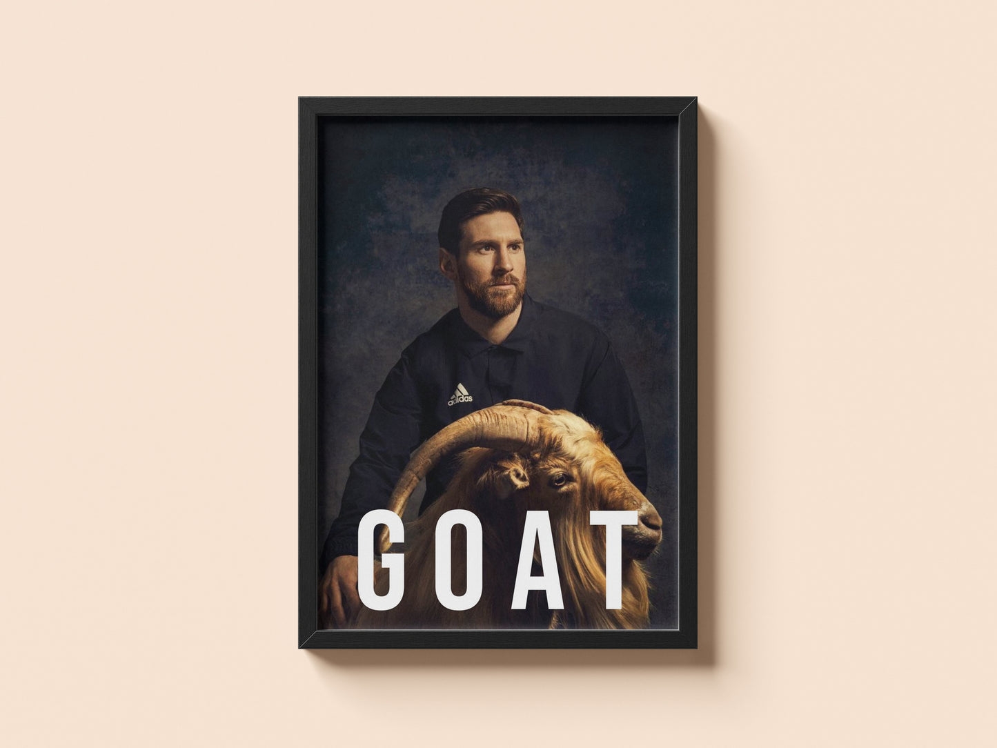 MESSI GOAT POSTER