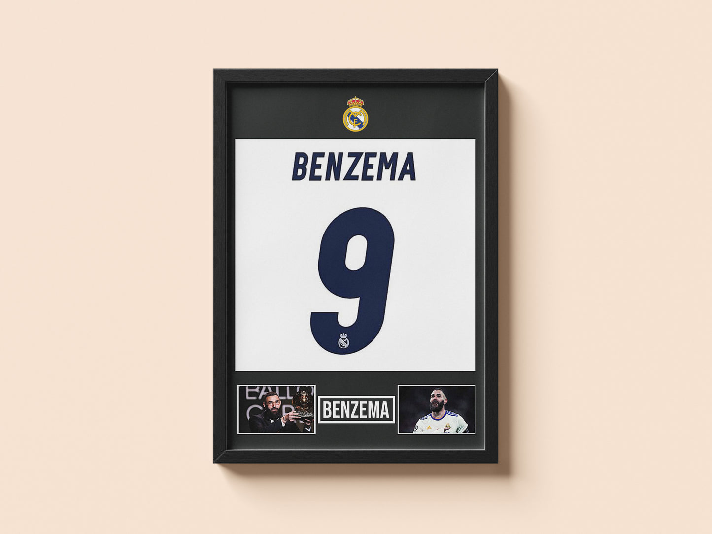 BENZEMA SHIRT POSTER