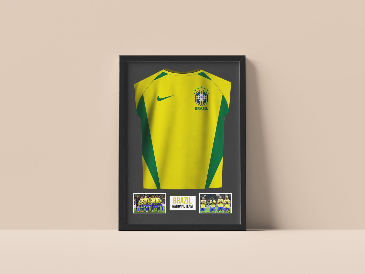 BRAZIL NATIONAL TEAM POSTER