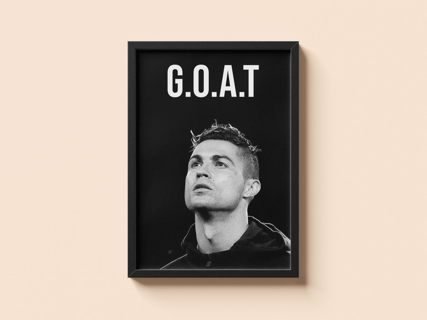 RONALDO GOAT POSTER