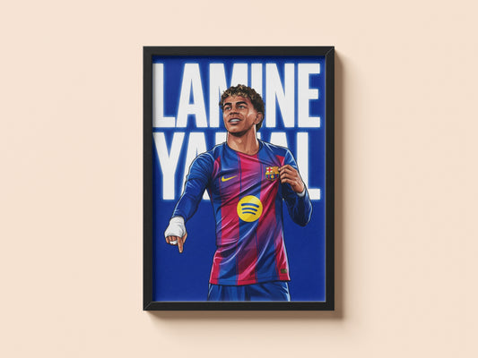LAMINE YAMAL POSTER