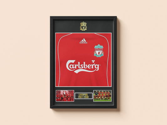 LIVERPOOL RETRO POSTER (2007/2008)