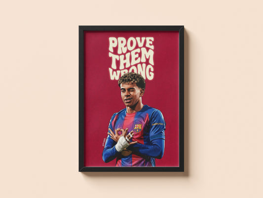 LAMINE YAMAL POSTER