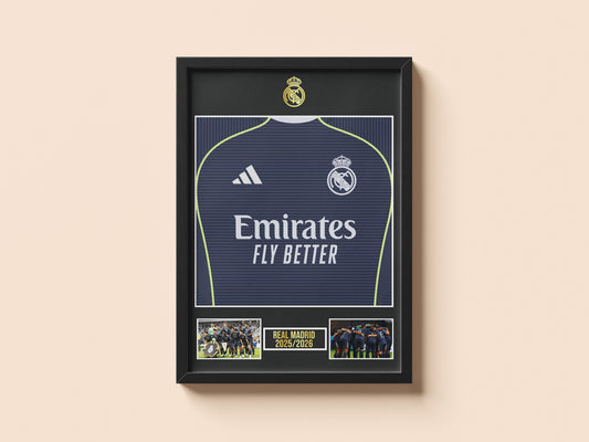 REAL MADRID 2025/2026 BLACK VERSION
