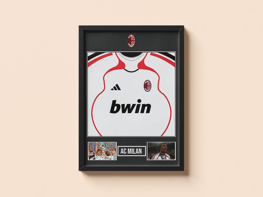 AC MILAN RETRO POSTER