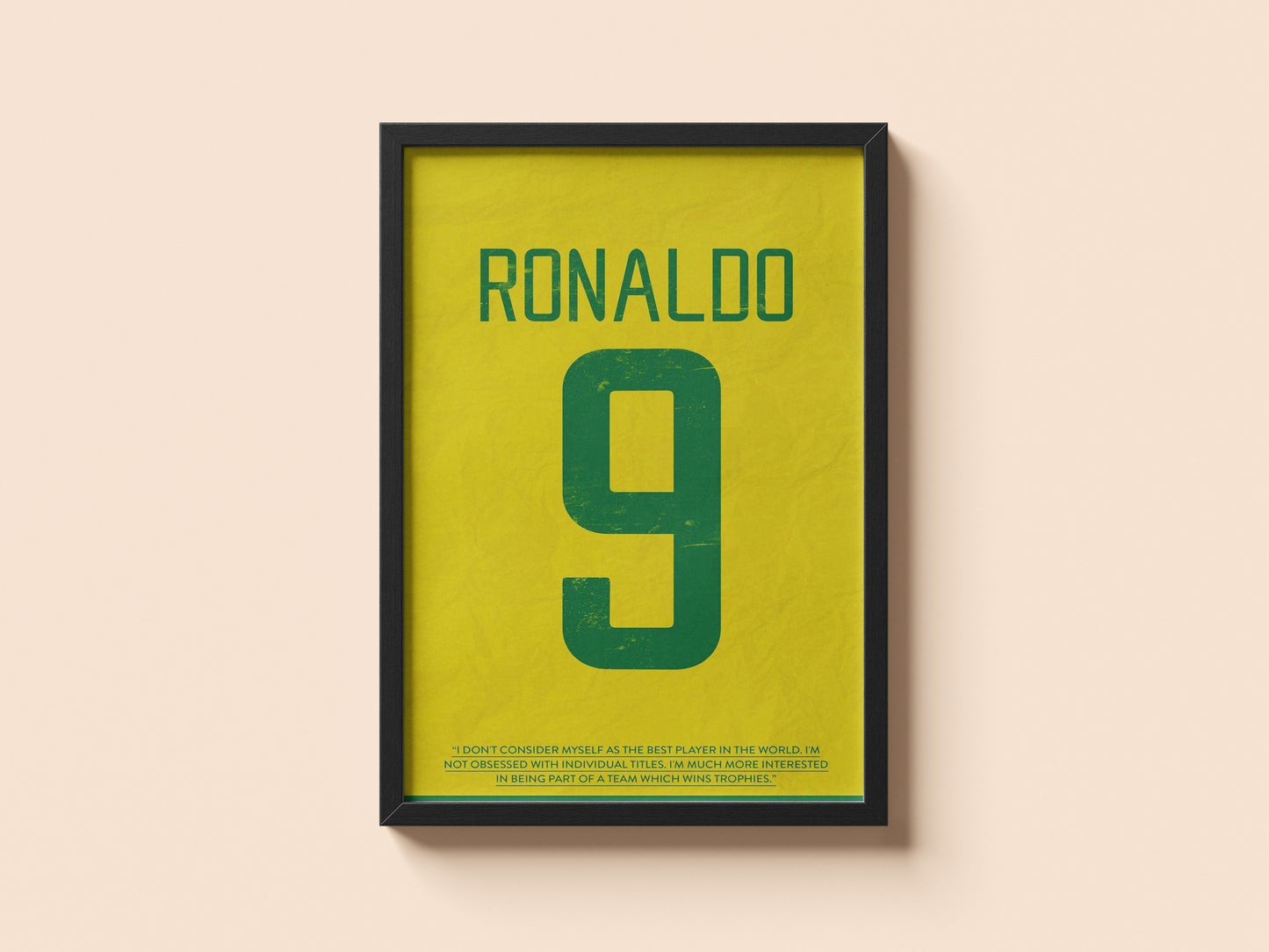 RONALDO PHENOMENO POSTER