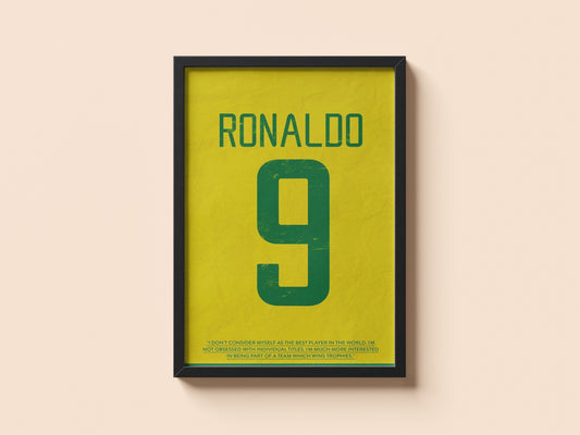 RONALDO PHENOMENO POSTER