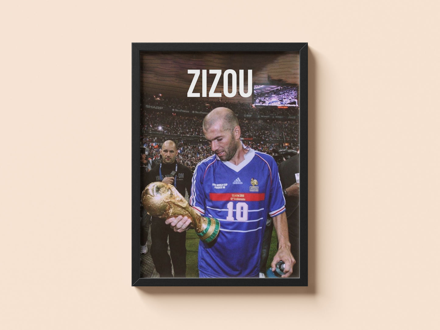 ZIDANE ( WORLD CUP) POSTER